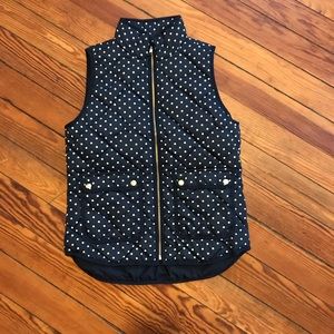 JCREW Quilted puffer vest